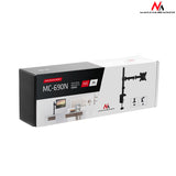 Suport de birou Maclean pentru monitor LCD, 13"-27", VESA 75x75 și 100x100, 8kg, MC-690N