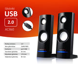 Difuzoare pentru calculator 8W USB Power Supply Black Audiocore AC860