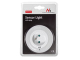 Lampă de noapte cu senzor amurg 3 LED-uri cu mufă 230V MCE122 Maclean Energy 3 culori
