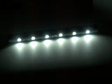 Lampă de bucătărie Maclean 6LED sub dulap, alungită, cu senzor de mișcare, 5xAA, MCE123