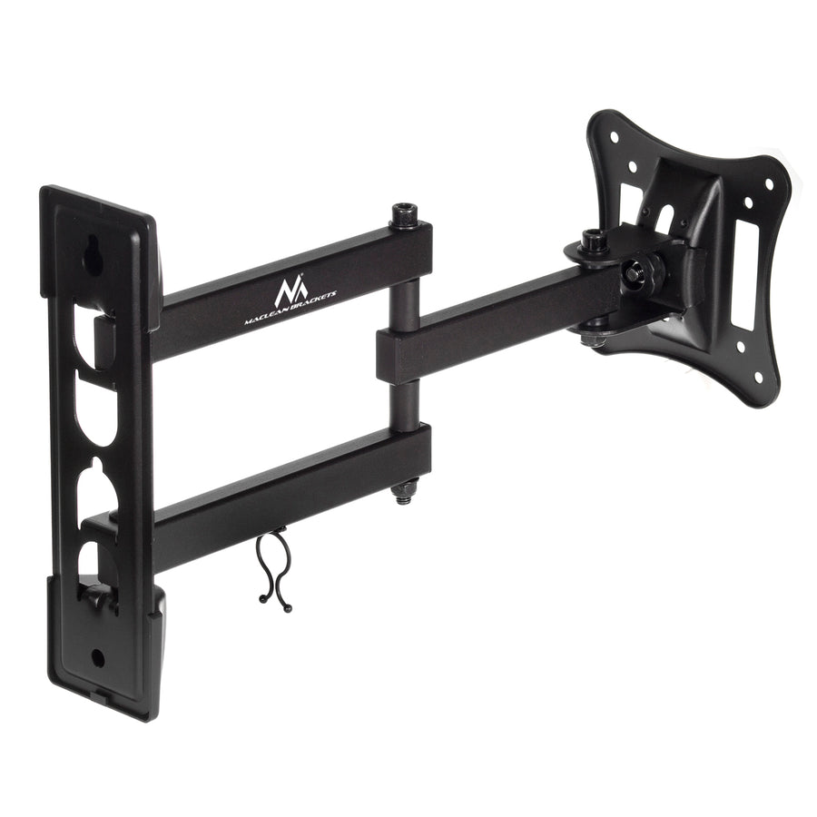 Suport Maclean pentru TV sau monitor, universal, vesa max 100x100, 13-27", 15 kg, negru, MC-719