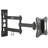 Suport Maclean pentru TV sau monitor, universal, vesa max 100x100, 13-27", 15 kg, negru, MC-719