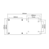 Adaptor VESA pentru mini PC-uri Maclean, NUC MAC mini CPU, negru, MC-721