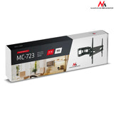 Suport TV Maclean, universal, max. VESA 600x400, 37-80" 45 kg, negru, MC-723 B