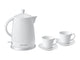 Ceainic ceramic cu cești Concept RK-0040 1.5L 1500W