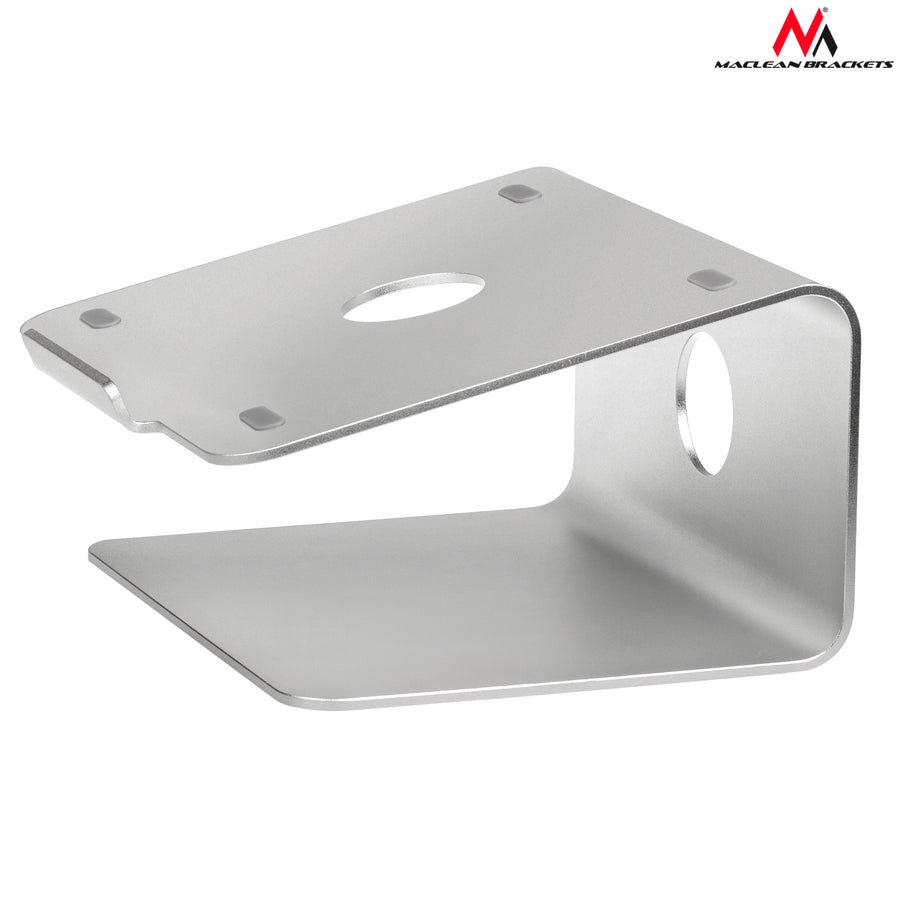 Suport pentru laptop Maclean, aluminiu, argintiu, MC-730