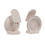 Închidere ușă glisantă 2pcs GreenBlue GB116 alb