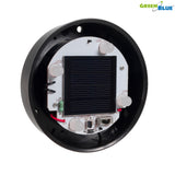 Lampa solară de grădină cu picior GreenBlue, sferă 15x15x48 cm, LED alb, GB121