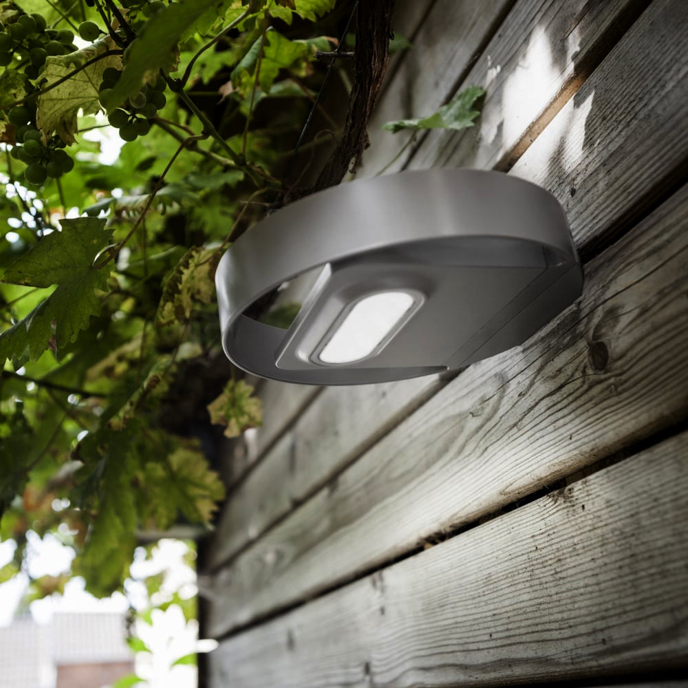 GreenBlue GB130 Rotund 3W LED Lampă de perete solară pentru exterior