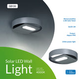 GreenBlue GB130 LED 3W lampă solară circulară de perete GreenBlue GB130
