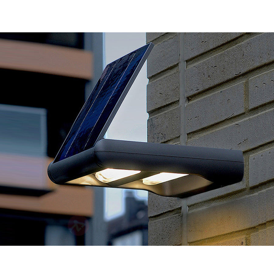 GreenBlue GB131 LED 12W lampă solară de perete - două direcții independente de lumină