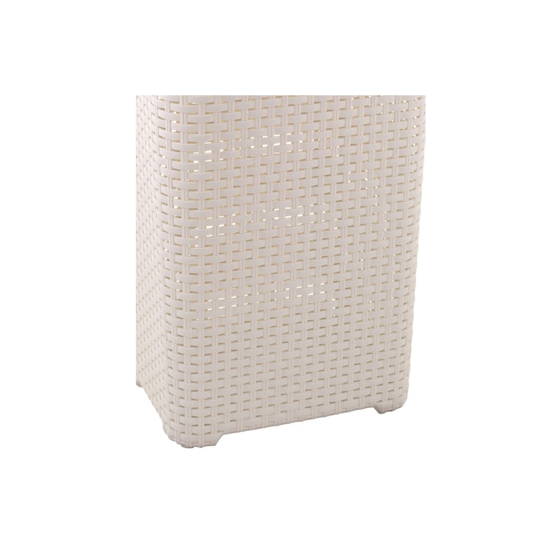Coș de rufe Curver, design ajurat, 40L, crem, Natural Style