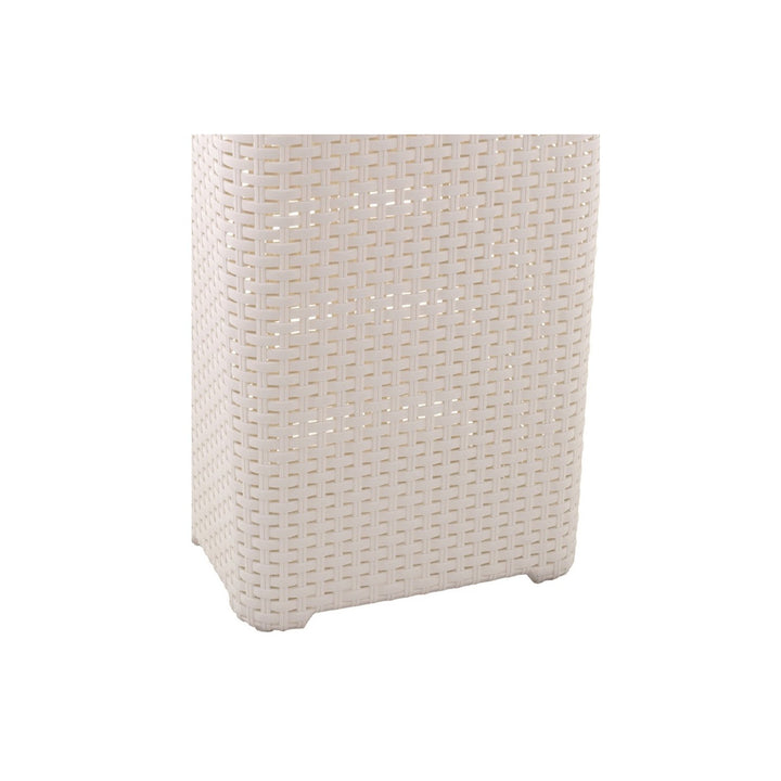 Coș de rufe Curver, design ajurat, 40L, crem, Natural Style