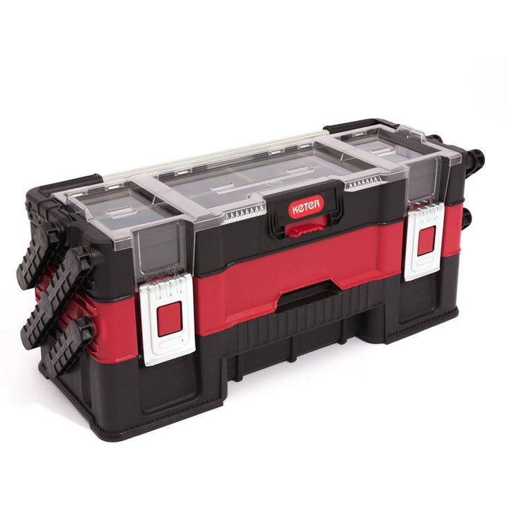 Keter Canti Trio Organizer 3-Layer Cantilever Toolbox