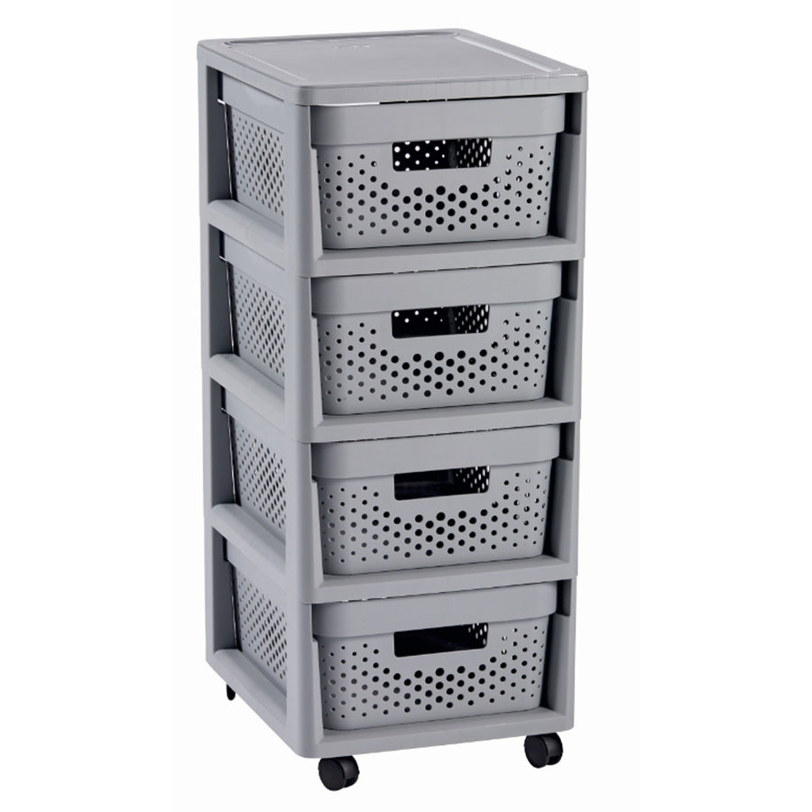 Curver -Bibliotecă deschisă / 4-11L / Culoare gri