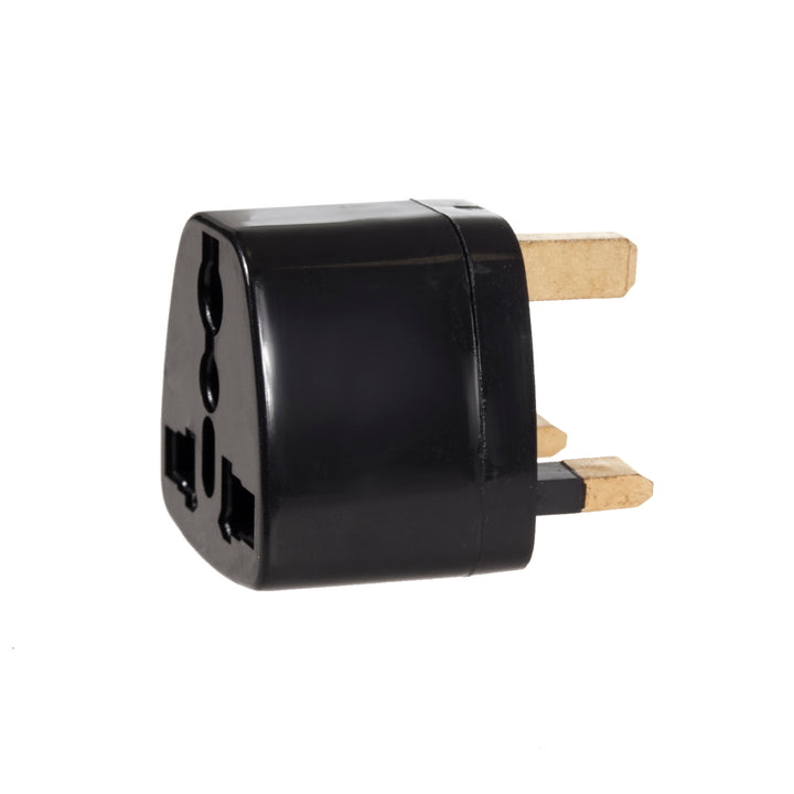 Adaptor priza UE Europe la Anglia, Maclean MCE154, 13A, negru