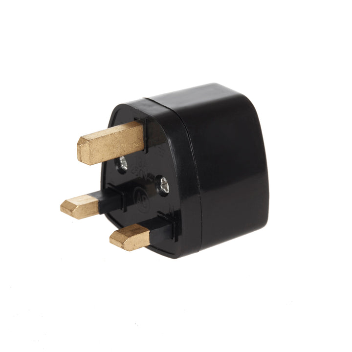 Adaptor priza UE Europe la Anglia, Maclean MCE154, 13A, negru