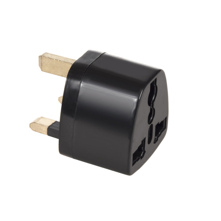 Adaptor priza UE Europe la Anglia, Maclean MCE154, 13A, negru