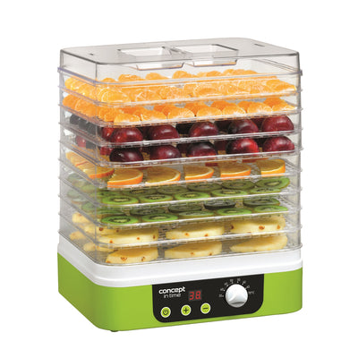 Uscător de ciuperci, fructe și ierburi Concept, 9 site, cronometru, control al temperaturii, SO-1060