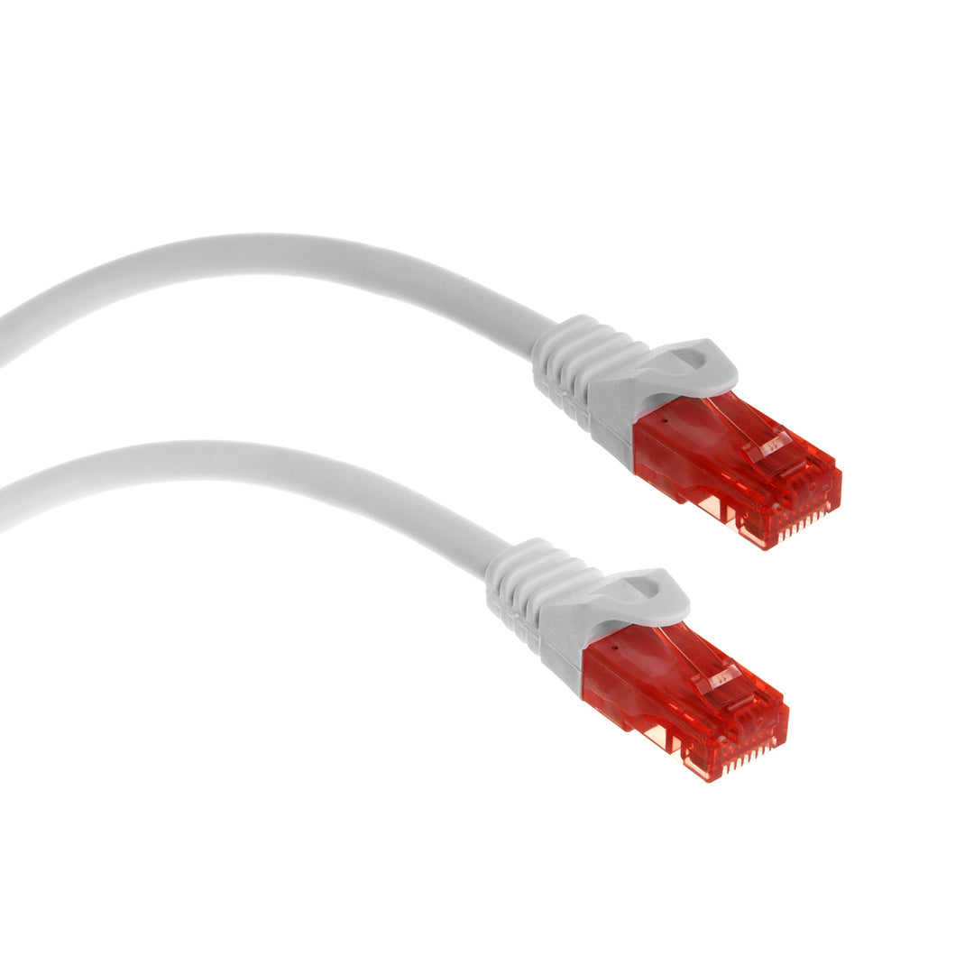 Rețea de cablu Net Lan. Ethernet Rj45 Utp Cat6 0,5 M Maclean Mctv-300 W