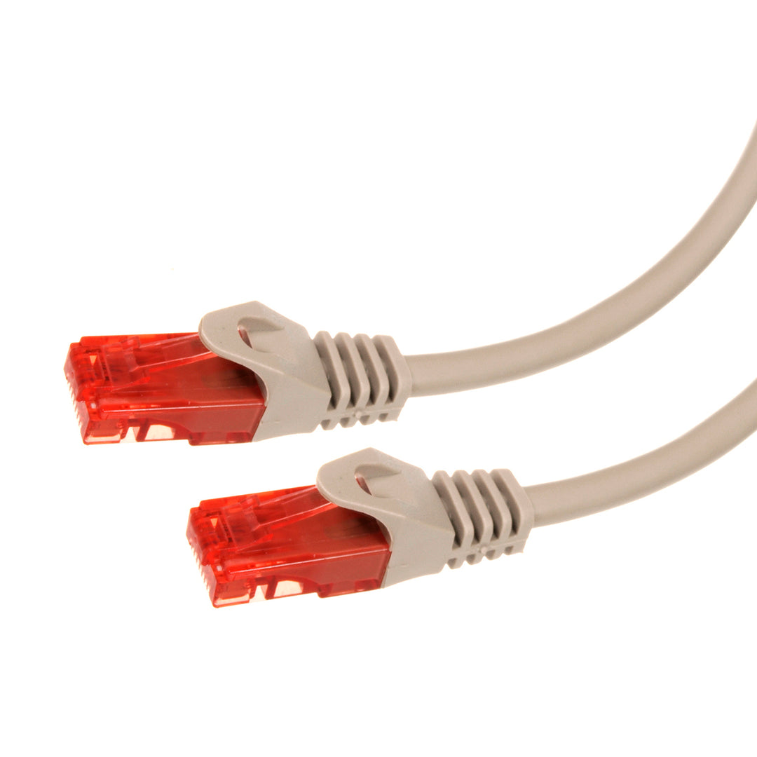 Cablu de conectare din fibra optica , Maclean , MCTV 301S UTP cat 6 plug plug , 1 m , argintiu