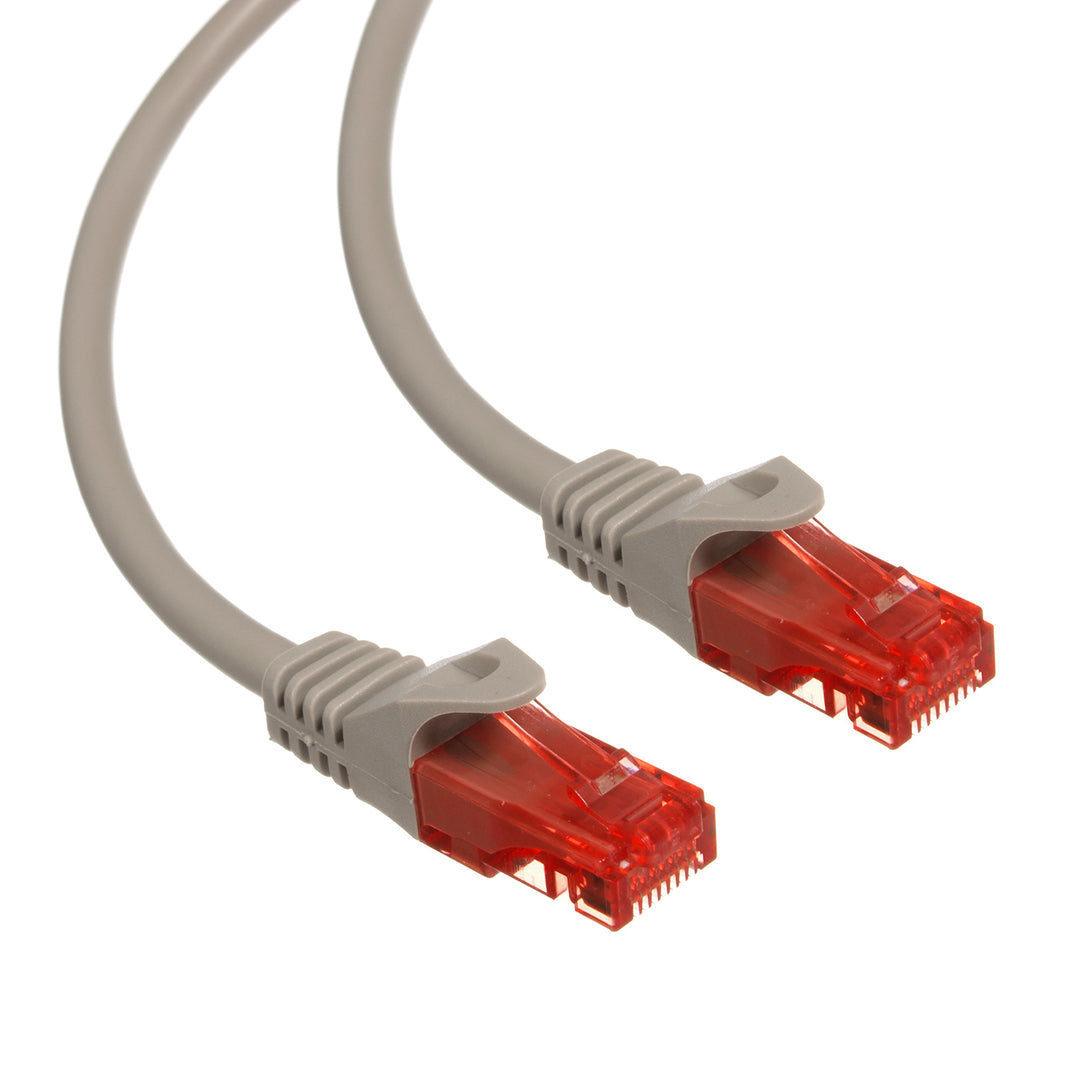 Cablu de conectare din fibra optica , Maclean , MCTV 301S UTP cat 6 plug plug , 1 m , argintiu