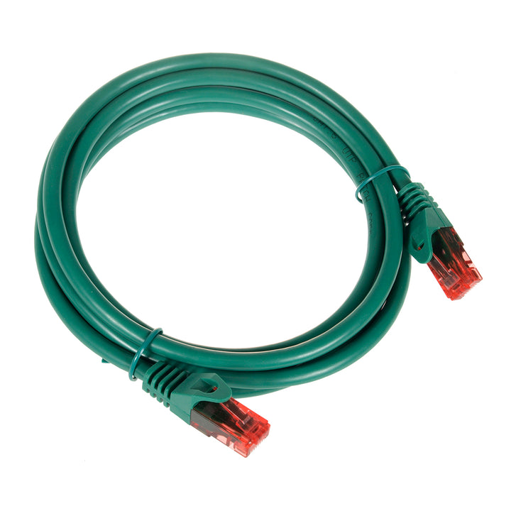 Cablu de retea Maclean, MCTV-302G, Cat6, 2m, Verde