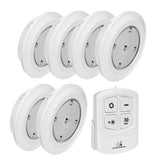 Set de 6 Lampi LED Maclean cu Control din Telecomanda