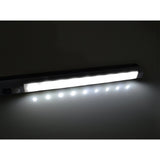 Maclean LED de bucătărie cu LED-uri, sub dulap 9 SMD, alimentat cu baterii, senzor PIR pornit/oprit, MCE166