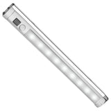 Maclean LED de bucătărie cu LED-uri, sub dulap 9 SMD, alimentat cu baterii, senzor PIR pornit/oprit, MCE166