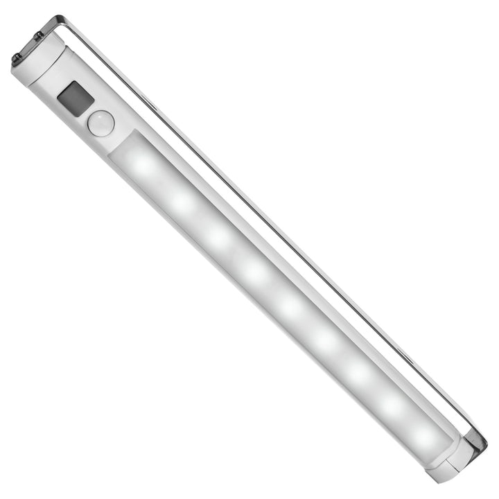 Lampă de bucătărie fluorescentă pentru dulap de bucătărie 9 LED SWD cu detector de mișcare PIR de 120 de grade Rotație 360 ° Maclean MCE166