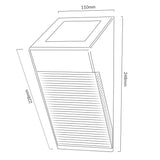 Senzor solar Maclean Energy MCE 167 din oțel inoxidabil