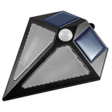 Lampă cu LED-uri Maclean, solară, montată pe perete, cu detector de mișcare, 6 LED-uri, 2x solar, MCE168