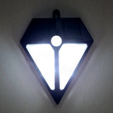 Lampă cu LED-uri Maclean, solară, montată pe perete, cu detector de mișcare, 6 LED-uri, 2x solar, MCE168
