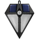 Lampă cu LED-uri Maclean, solară, montată pe perete, cu detector de mișcare, 6 LED-uri, 2x solar, MCE168