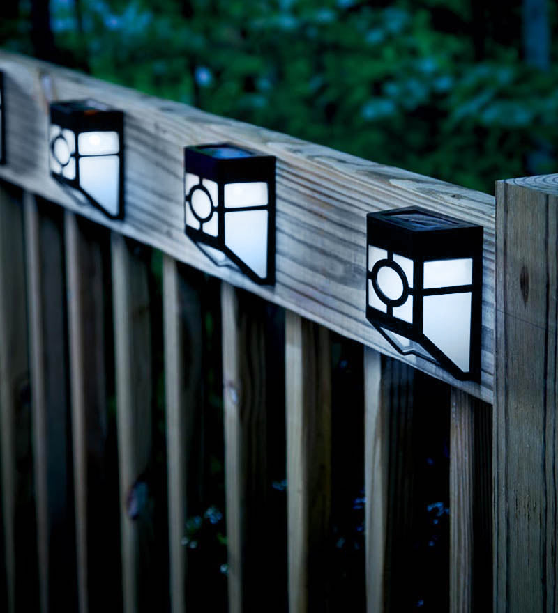 Set 2 lampi solare de gradina LED MCE171, 115 x 90 x 50 mm