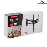 Suport Maclean pentru TV sau monitor, universal, vesa max 400x400, 26-60", 30kg, negru, MC-761