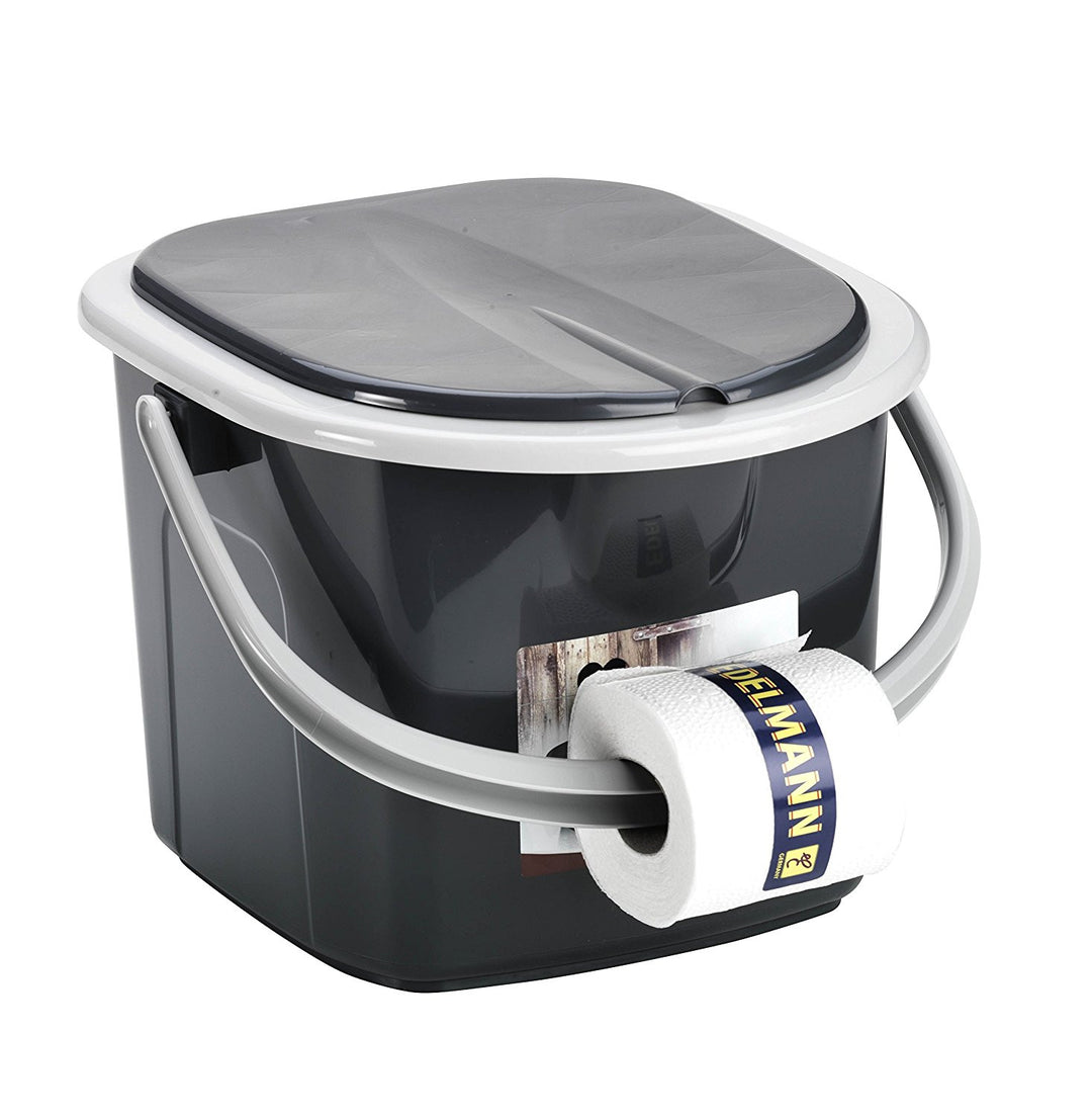Toaleta portabila 15.5 L, BranQ, albastru, pentru copii