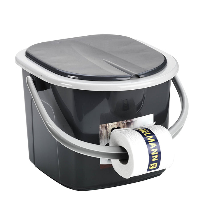 Toaleta portabila 15.5 L, BranQ, albastru, pentru copii
