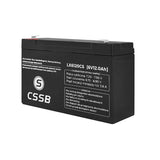 Bateria de gel CSSB 6V 12Ah nu necesită întreținere și este rezistentă la apă