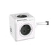 Cablu prelungitor USB PowerCube extins 3m gri 4 prize + 2x USB