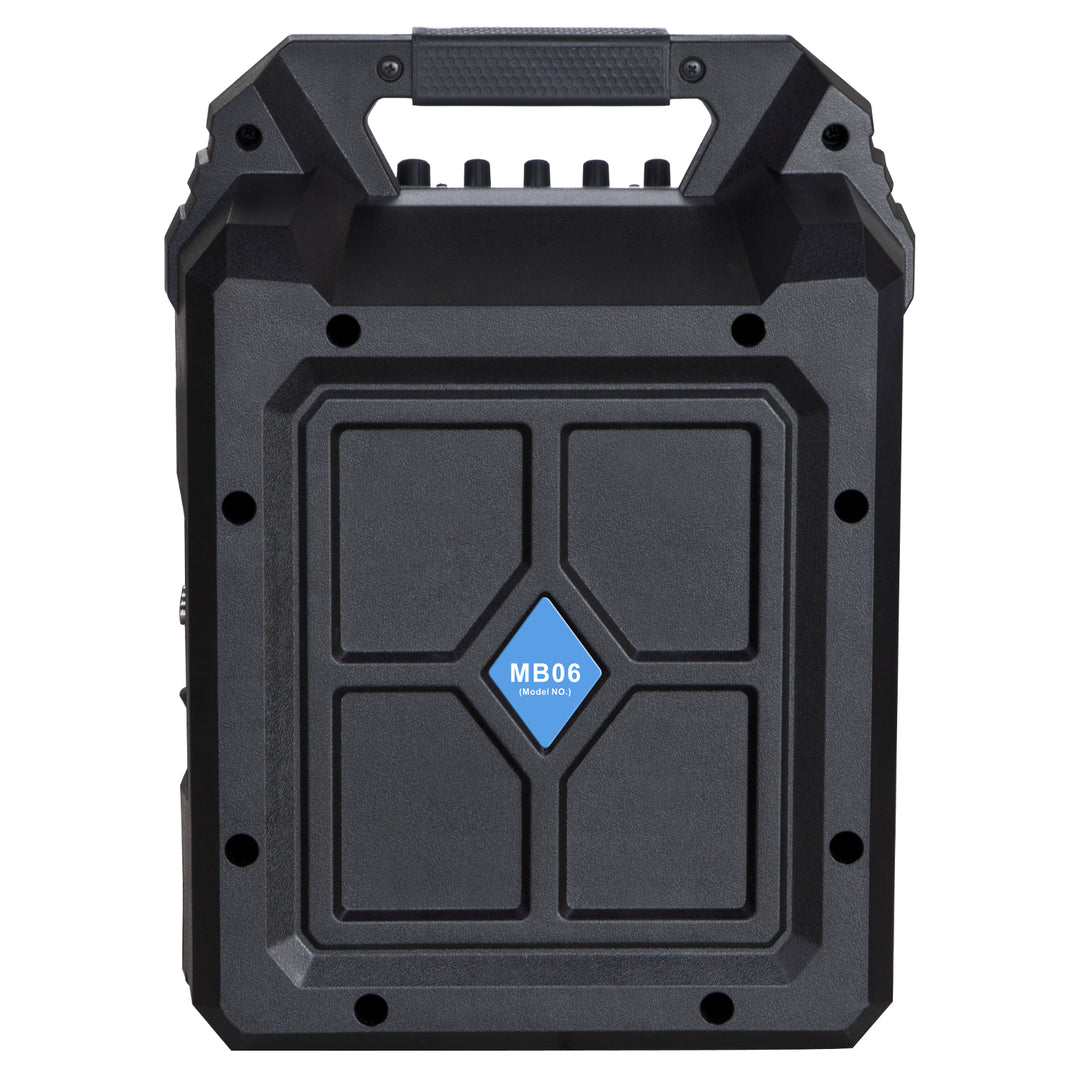 Boxa portabila cu functie de karaoke, Blaupunkt MB06, 500W, negru