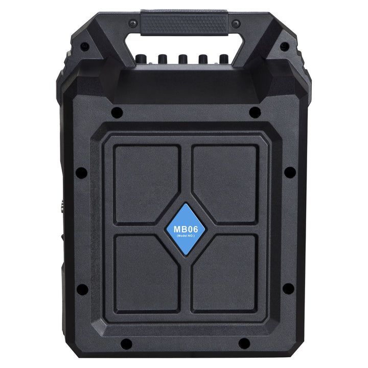 Boxa portabila cu functie de karaoke, Blaupunkt MB06, 500W, negru