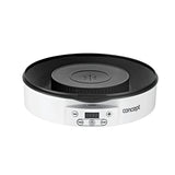 Concepct SO202020 Deshidrator electric de alimente 9 tăvi cu LED uscător de ciuperci Digital Timer Tavă de crudități 500 W