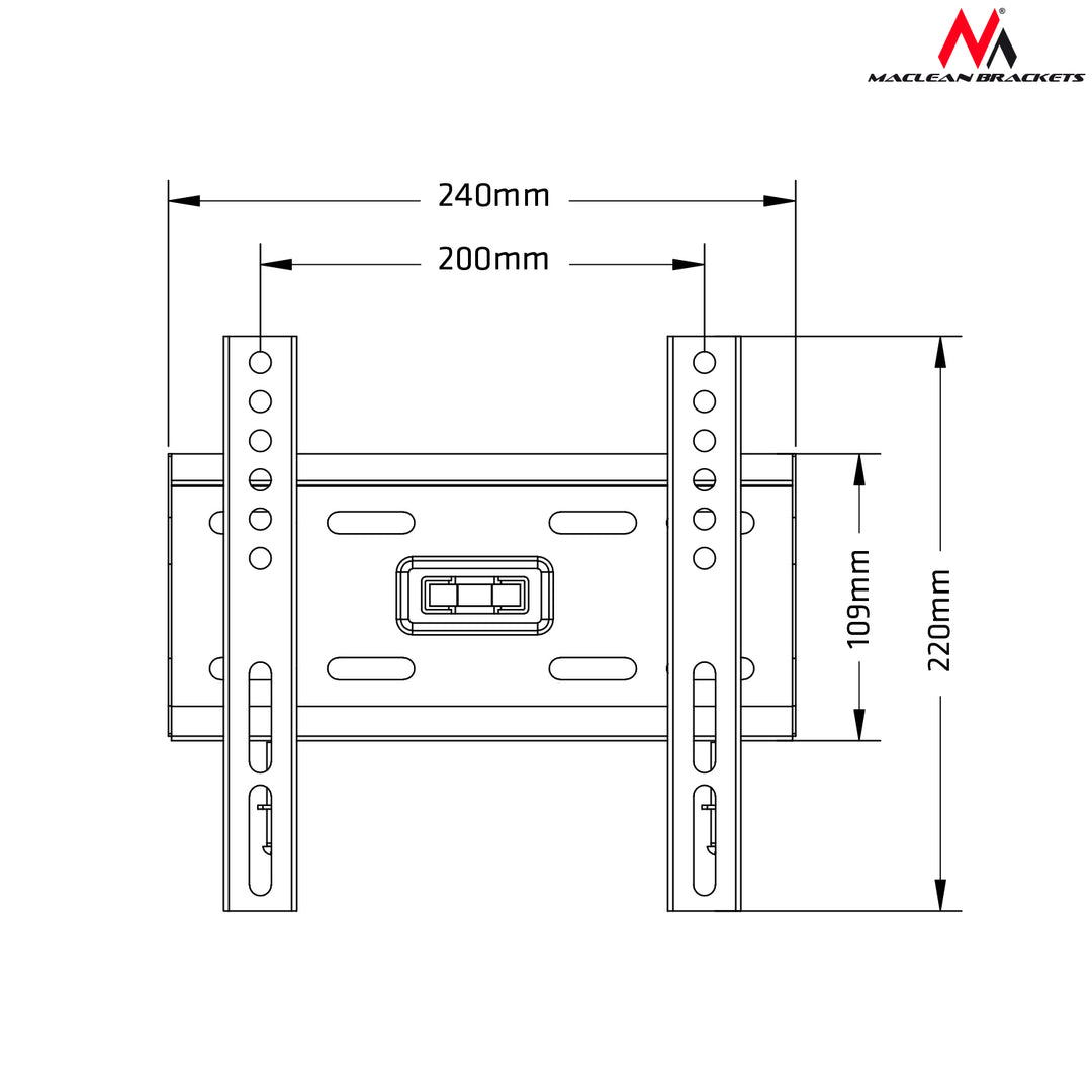 Maclean MC-777 - Suport de perete pentru televizoare LCD cu plasmă LED