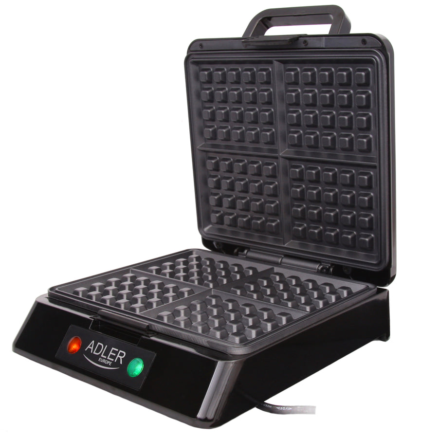 Aparat de făcut napolitane pentru 4 napolitane pătrate Adler AD 3036 1500 W