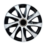 Capace de butuci universale 14" NRM DRIFT Extra albastru/negru 4 bucăți