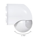 Detector de mișcare cu infraroșu PIR acoperire modernă 12m Maclean Energy MCE203