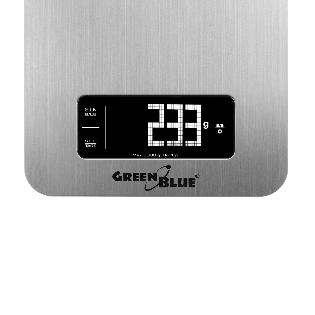 Cântar digital de bucătărie cu timer GreenGBlue GB170 min 1g max 5000g