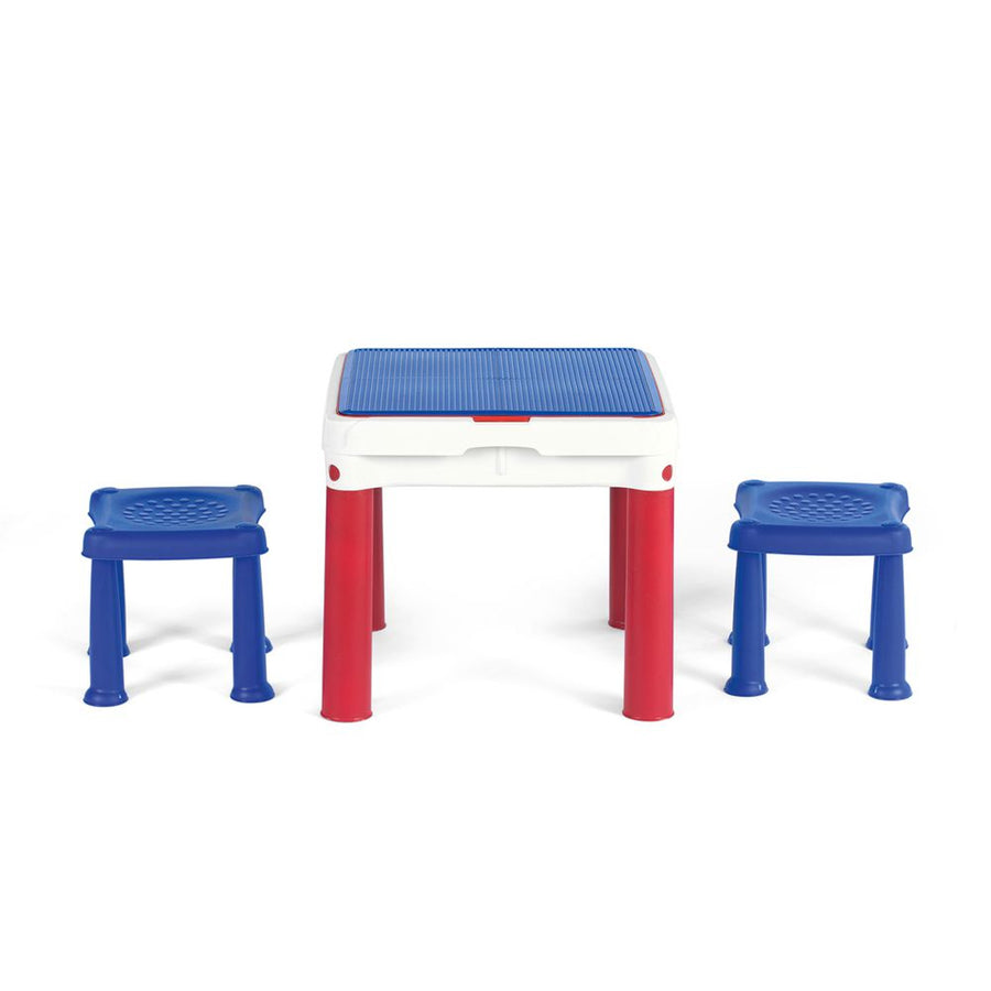Masă cu scaune Scaun Liitle Bouw Keter - Jucării perfecte
